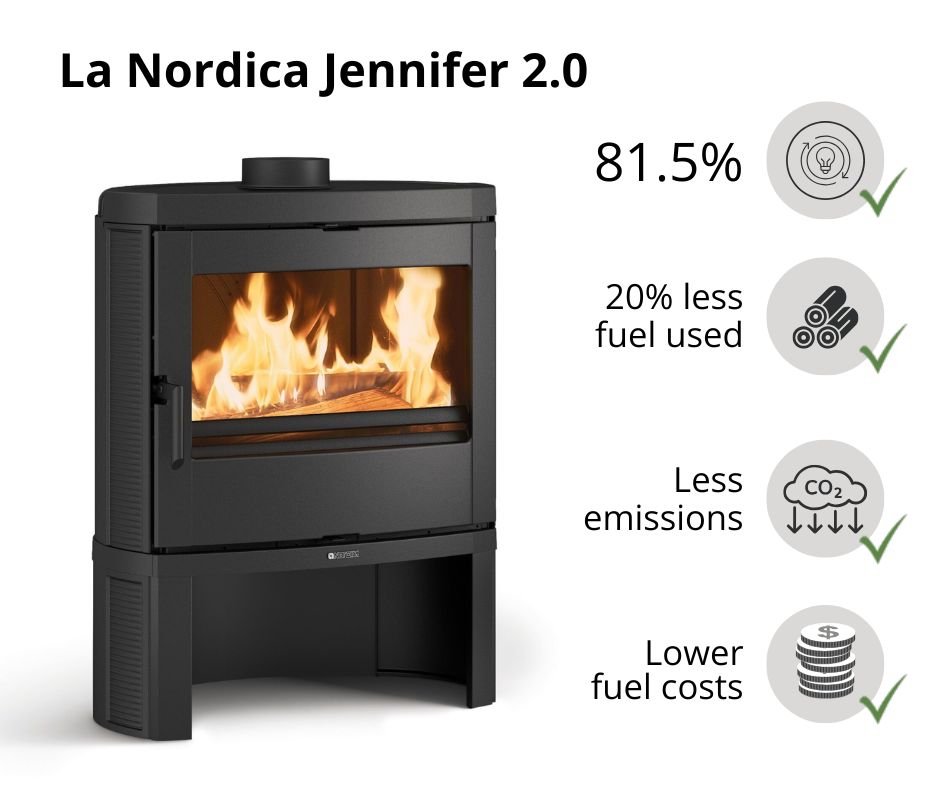 Italian wood burning stove